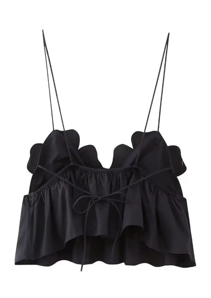 Top Arabella Negro