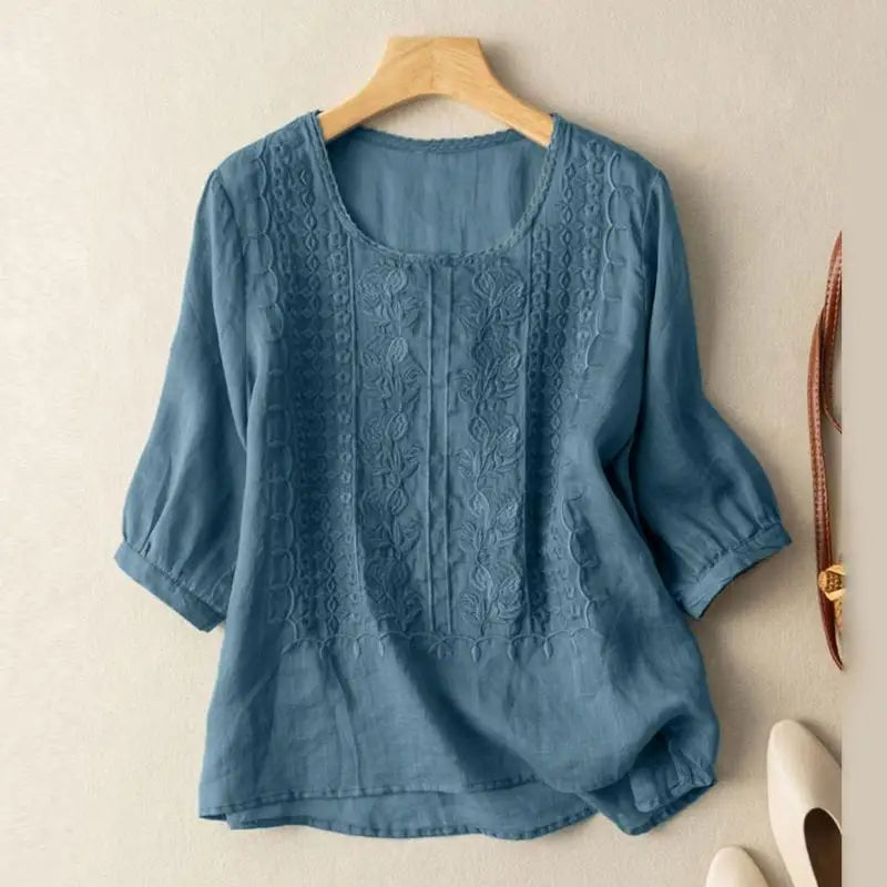 Marcelina | Blusa Relajada Bordada