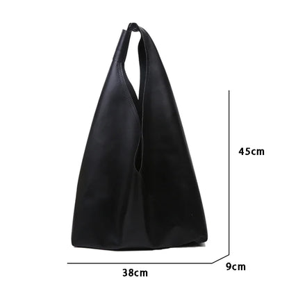 Bolsos Tote de Cuero Minimalistas para Mujeres