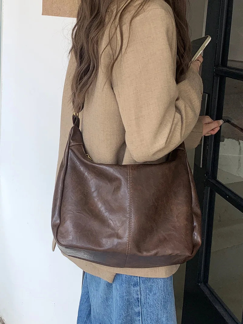 Lujoso bolso de mano de cuero PU de alta calidad