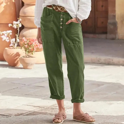 Alyssa | Pantalones de corte relajado