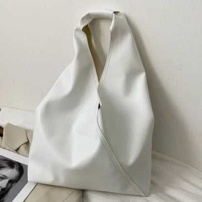 Bolsos Tote de Cuero Minimalistas para Mujeres