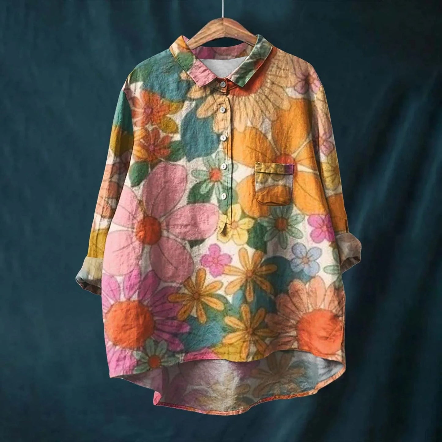 Lizze | Printed Floral Blouse