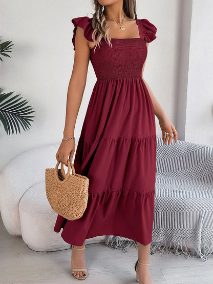 Elena | Vestido elegante de capas