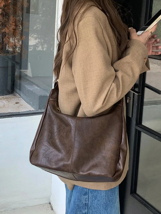 Lujoso bolso de mano de cuero PU de alta calidad