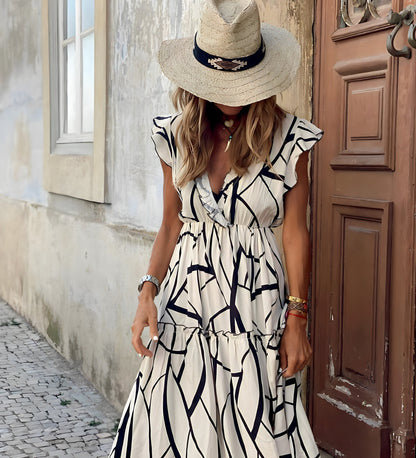 Holly | Vestido Impreso Elegante