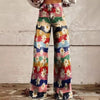 Monique | Pantaloni larghi in stile boho 