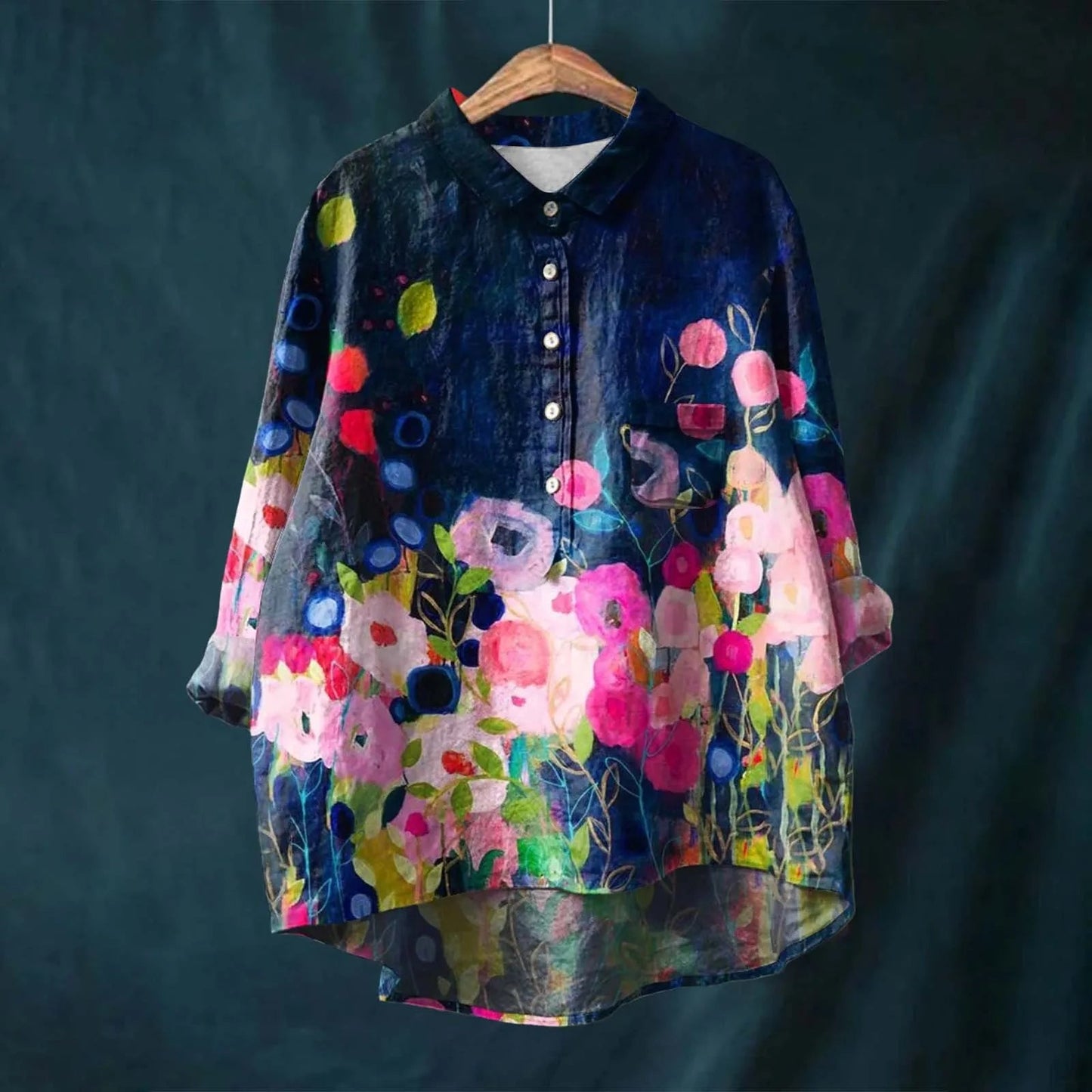 Lizze | Printed Floral Blouse
