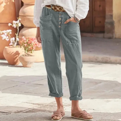 Alyssa | Pantalones de corte relajado