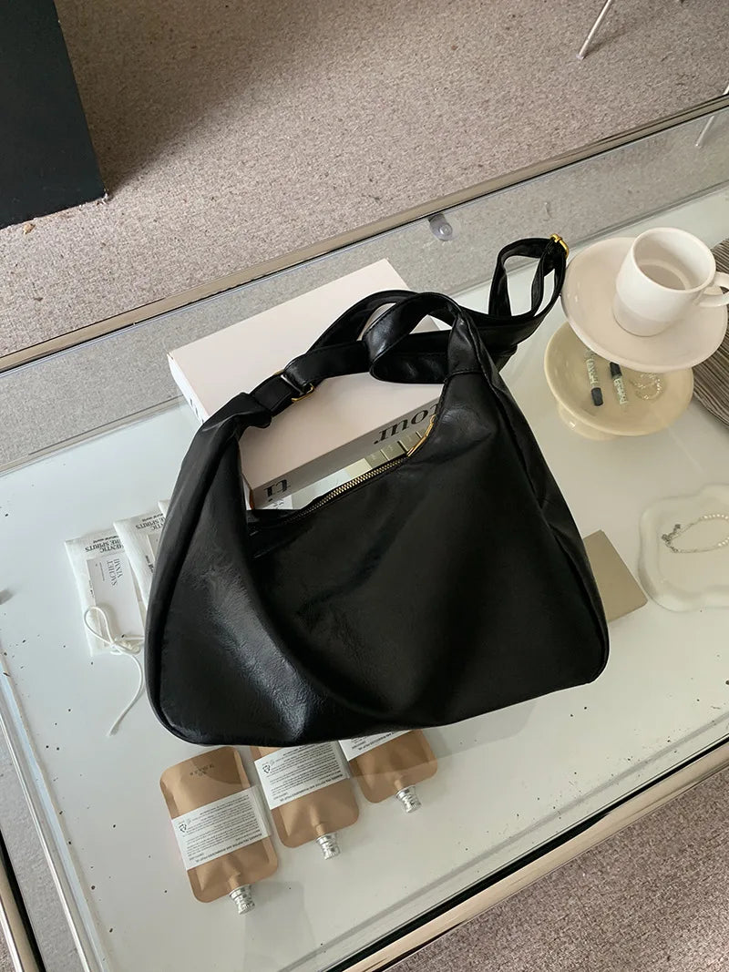 Lujoso bolso de mano de cuero PU de alta calidad