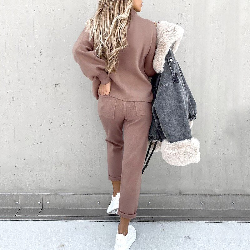 Eira - Set dolcevita aderente