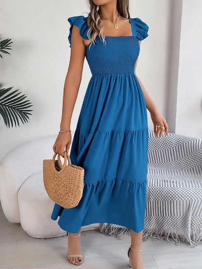 Elena | Vestido elegante de capas