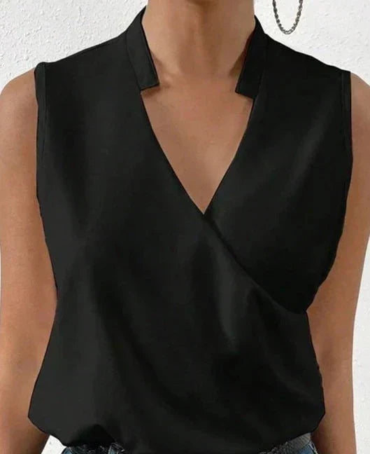 Madisyn | Elegant Sleeveless Plain Top