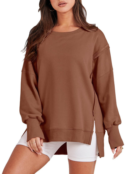 Rosie | Felpa oversize con scollo rotondo