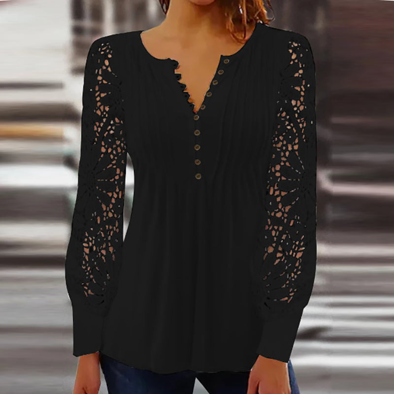Kathy | Blusa Elegante con Mangas Largas
