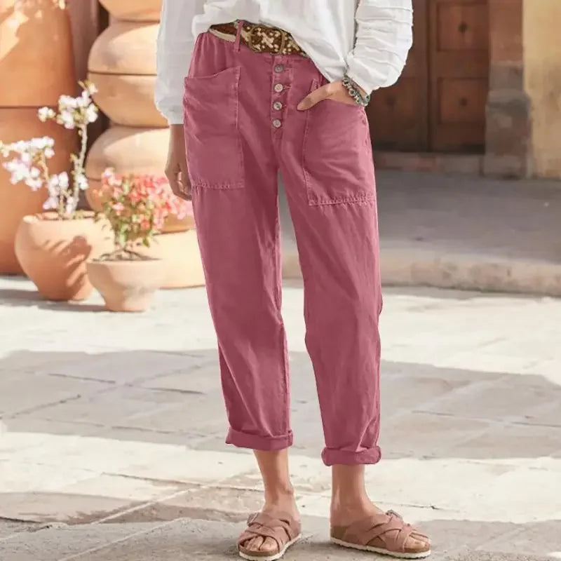 Alyssa | Pantalones de corte relajado