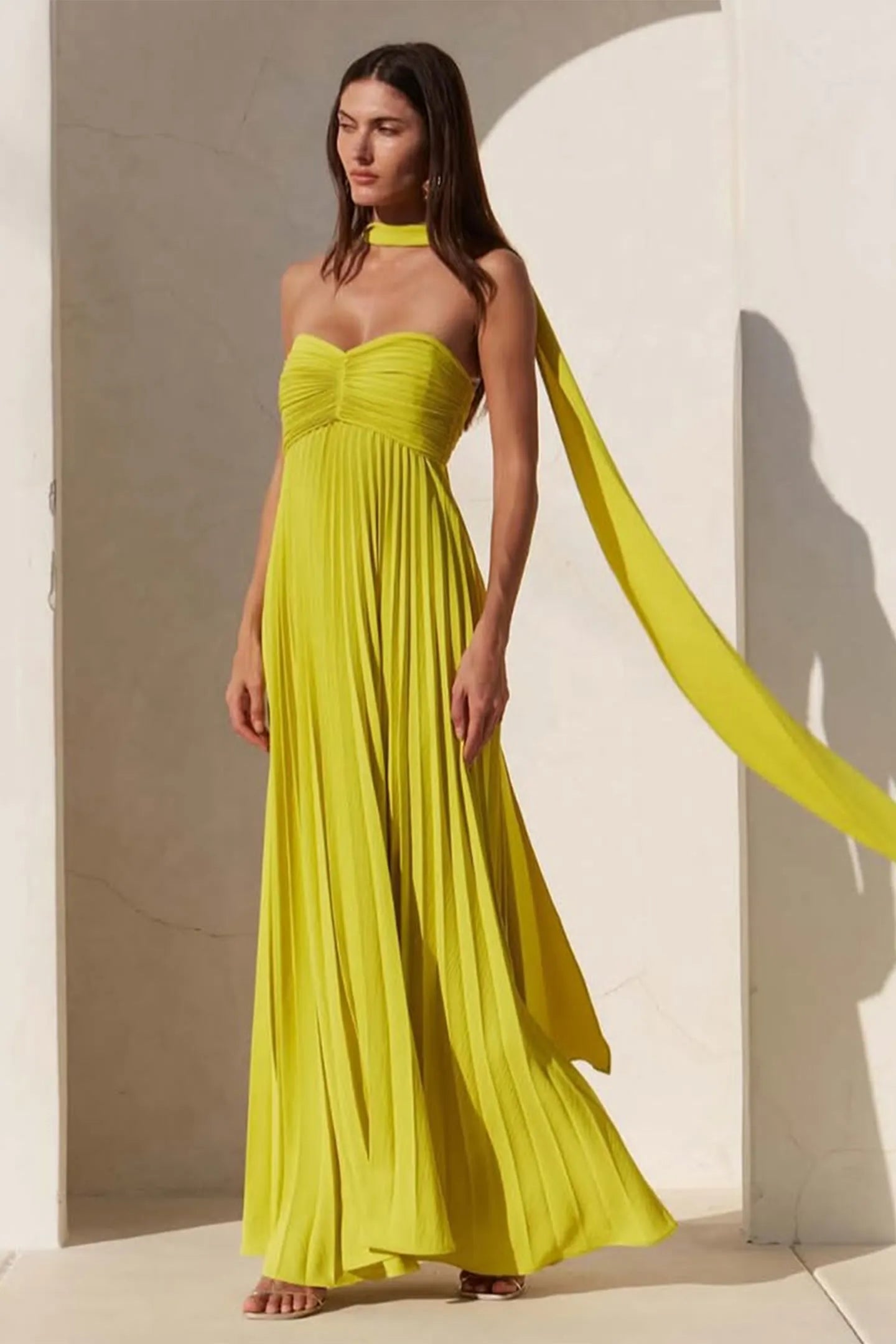 Kalina | Flared Maxi Dress