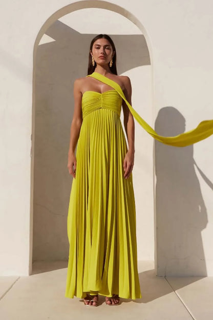 Kalina | Flared Maxi Dress