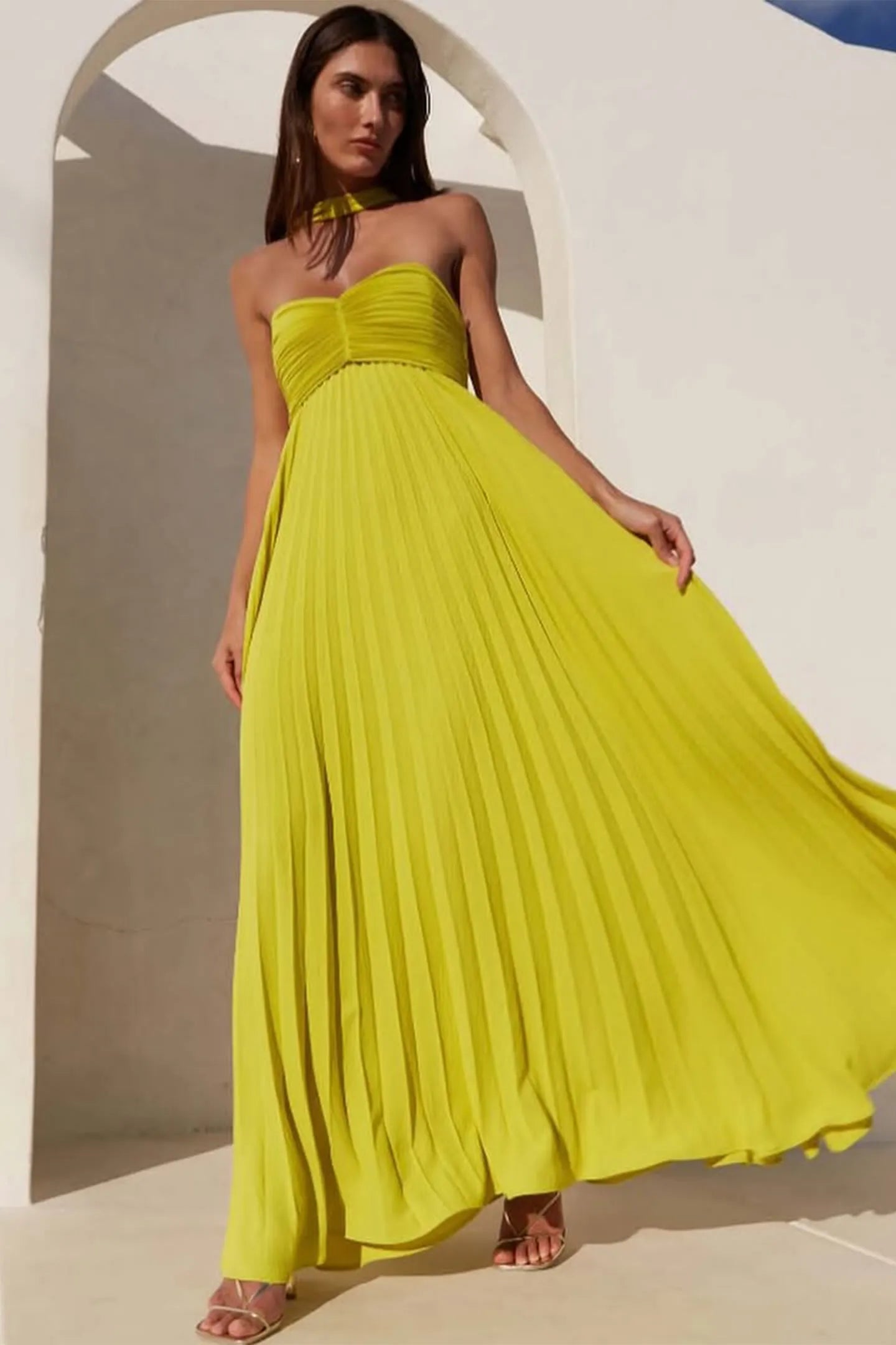 Kalina | Flared Maxi Dress