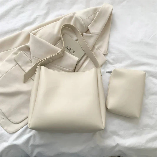 Bolsa Tote de Cuero de Moda para Mujeres