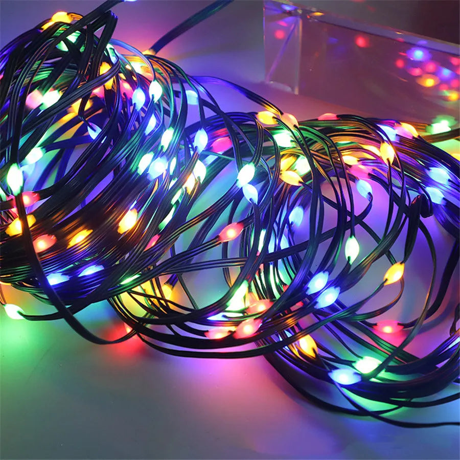 Luces de Navidad para Exteriores Cuerda LED Multicolor