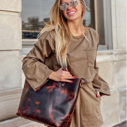 Jessica - Bolso de Hombro Vintage Atemporal