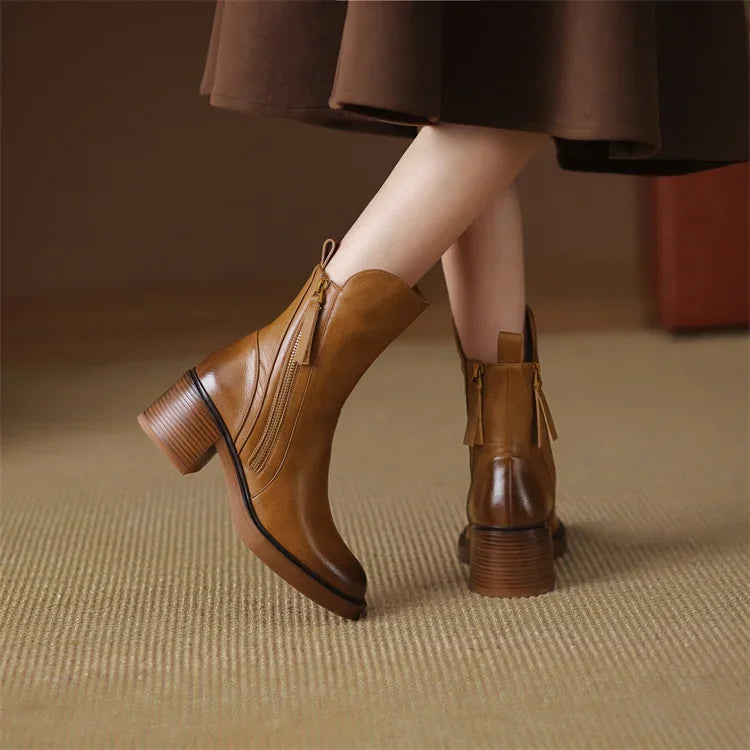 Botines de cuero Adalina