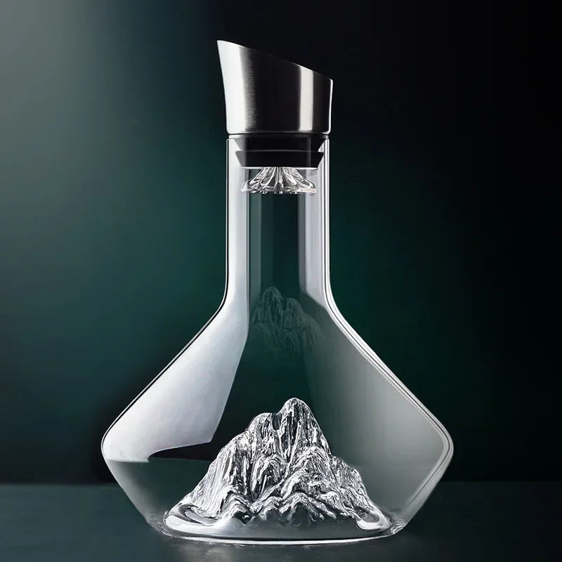 Wine Decanter Crystal Glass with Modern Design