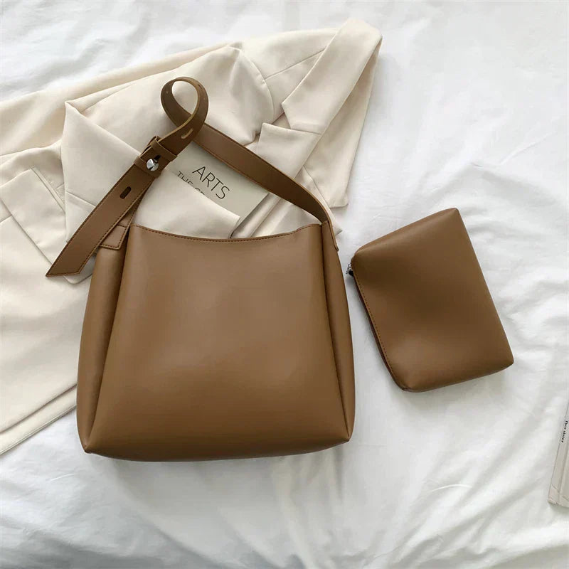 Bolsa Tote de Cuero de Moda para Mujeres
