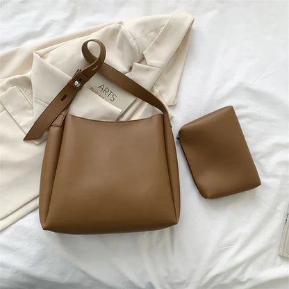 Bolsa Tote de Cuero de Moda para Mujeres