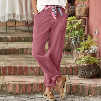 Alyssa | Pantalones de corte relajado