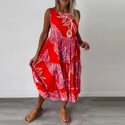 Evangeline | Vestido largo sin mangas