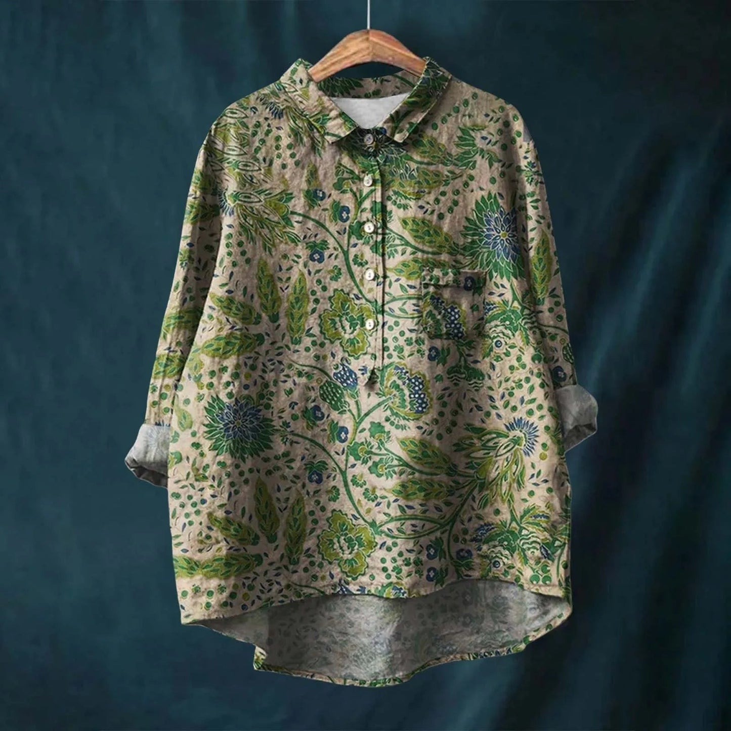 Lizze | Printed Floral Blouse