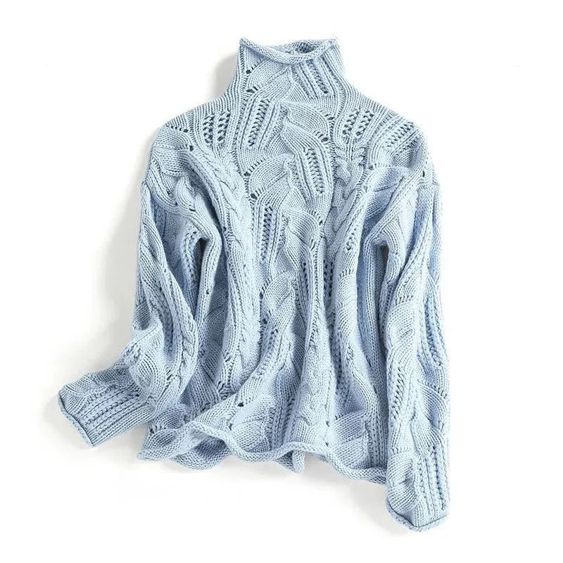 Priscilla | Maglione lavorato a maglia di lusso