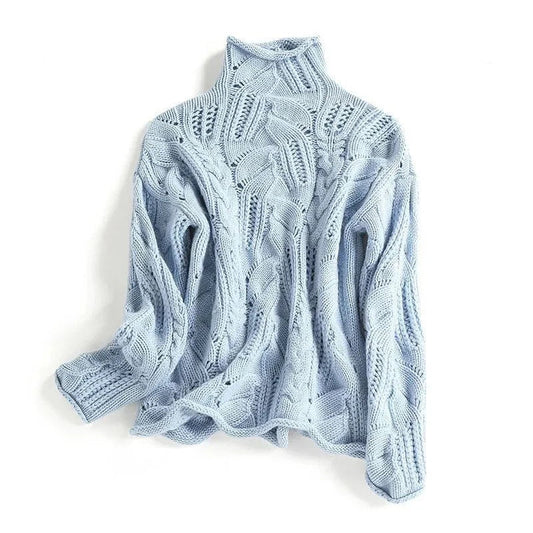 Priscilla | Maglione lavorato a maglia di lusso