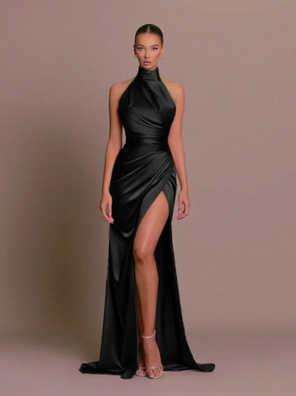 Livia | Vestido elegante con abertura