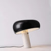 Table Lamp Marble Base Modern Metal Shade