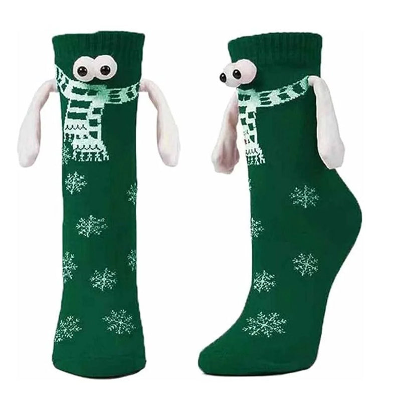 MagnetHug Cozy Socks – Warm Couple Socks with Magnetic Hands