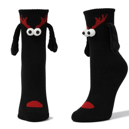 MagnetHug Cozy Socks – Warm Couple Socks with Magnetic Hands