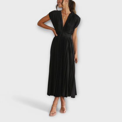 Maria - Vestido plisado elegante