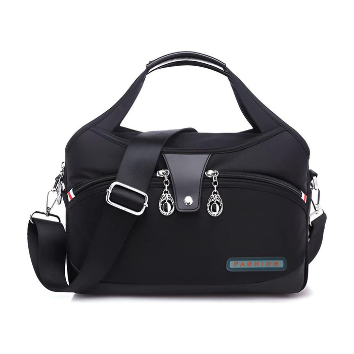 Bolsa cruzada impermeable versátil con características antirrobo