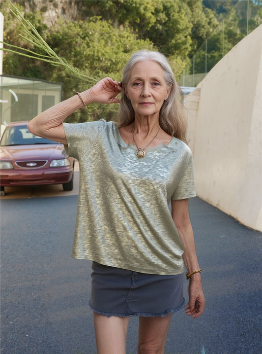 Melanie | Camiseta de manga elegante