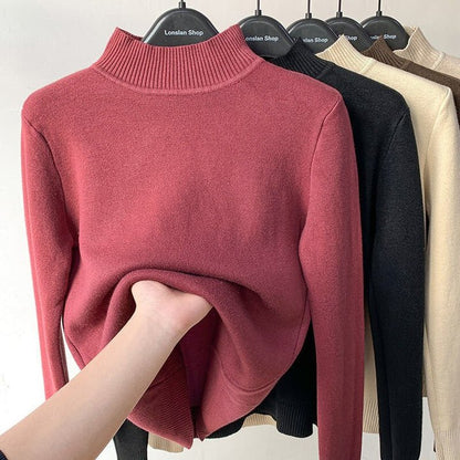 Nami | Maglione a collo alto in maglia 