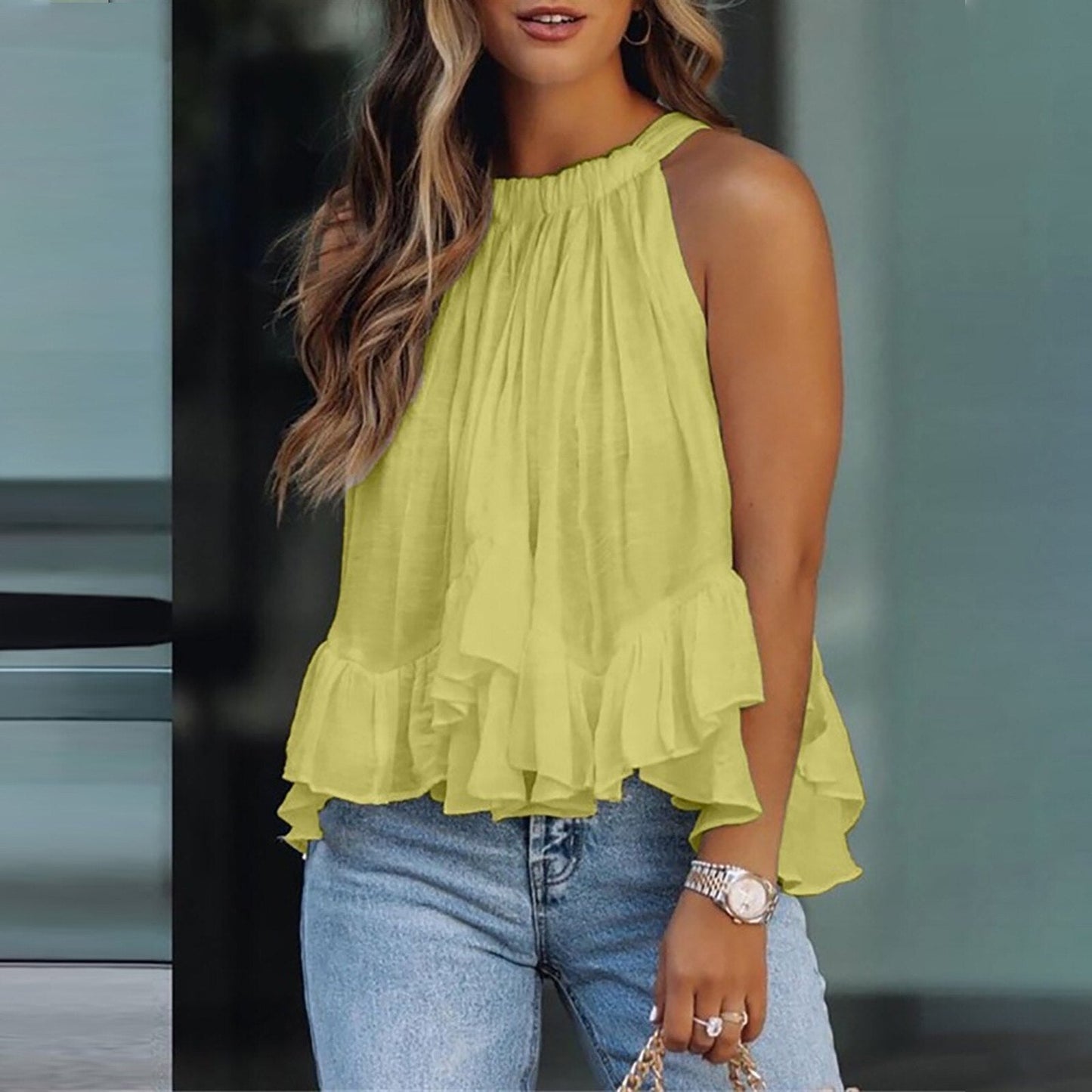 Lianne | Top con Volantes