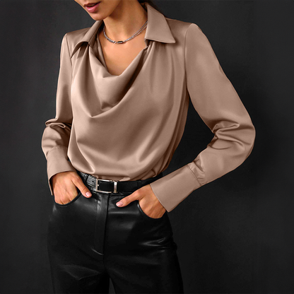 Cassie | Blusa de Seda Elegante para Mujeres