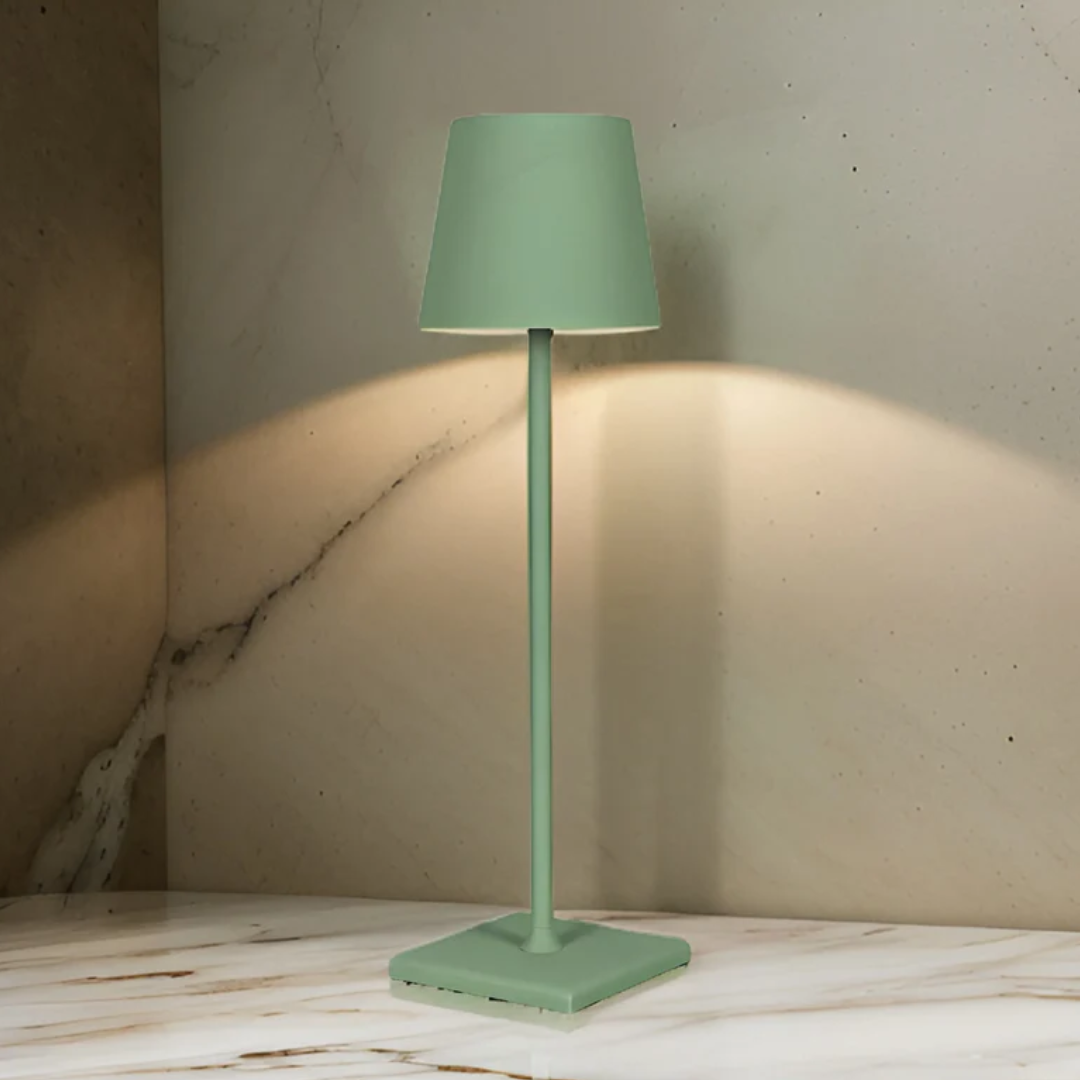 Lámpara de mesa LED | Luz táctil recargable inalámbrica para interiores