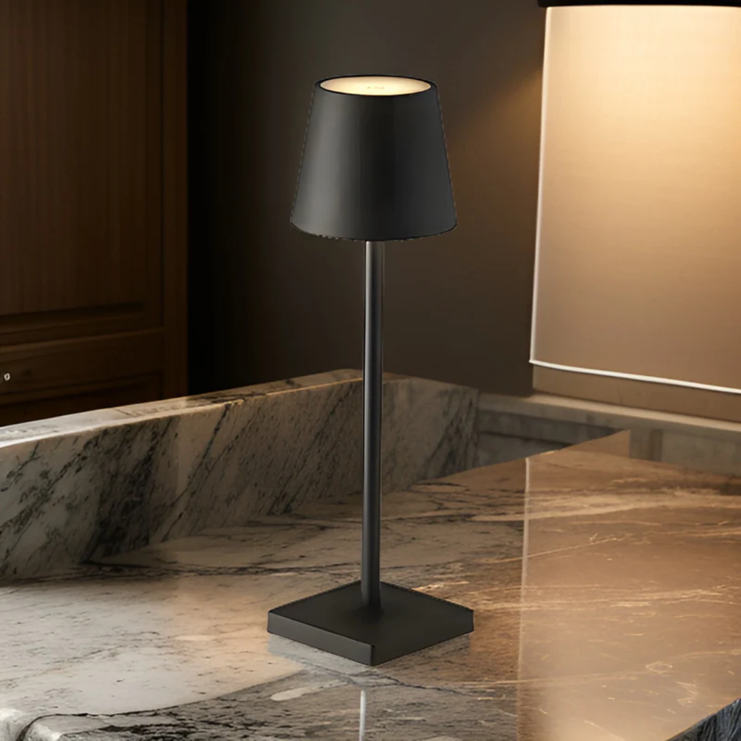 Lámpara de mesa LED | Luz táctil recargable inalámbrica para interiores