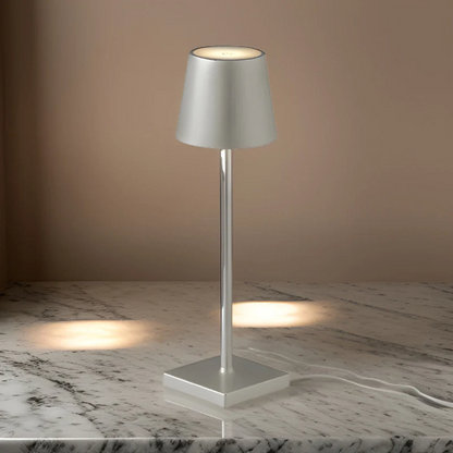 Lámpara de mesa LED | Luz táctil recargable inalámbrica para interiores