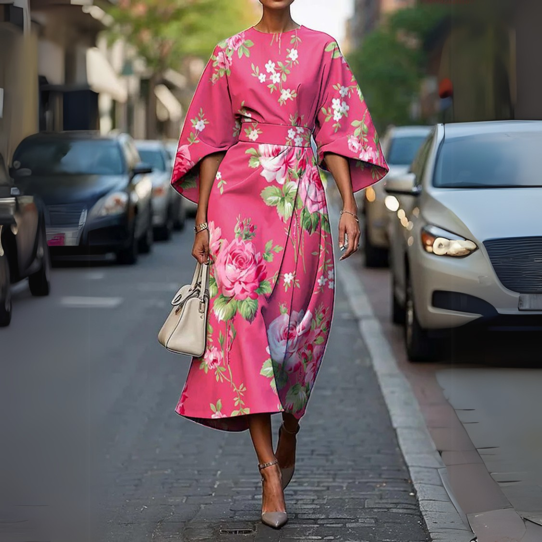Lucía | Vestido Largo con Cintura Elástica