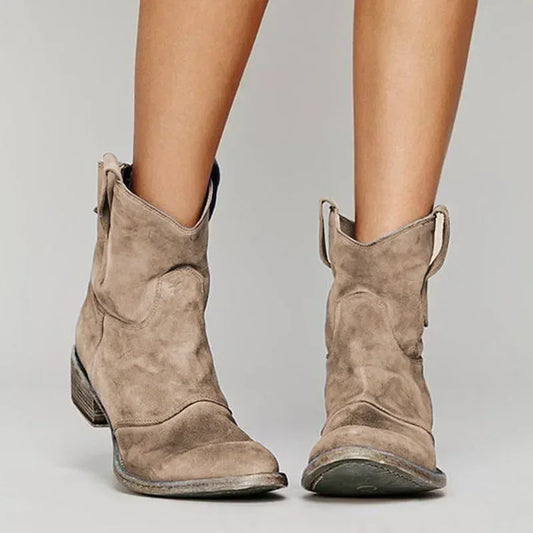 Daella | Vintage Western Ankle Boots